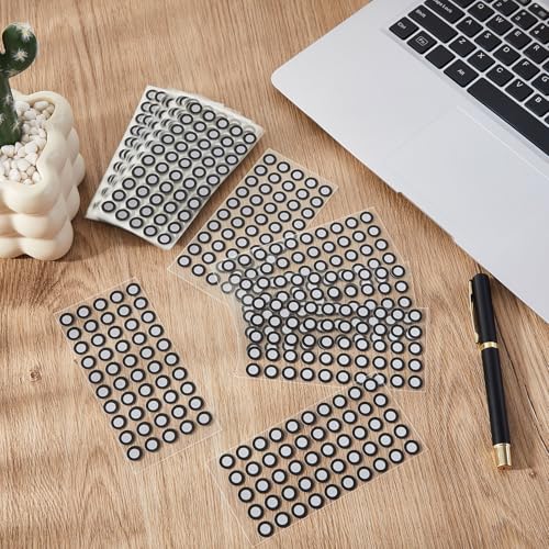 Image of Marspark 30 Sheet 1500 Point 6mm 3D Scanning Markers Dots for 3D Scanner High Accuracy Reflective Reference Adhesive Tracking & Positioning Dots Sticker Diffuse Marker for Industrial Optical Scanning