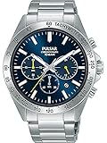 pulsar herren-armbanduhr pz5031x1 Zifferblatt: blau Pulsar Sport Herren-Armbanduhr Chronograph Blau PT3A73X1