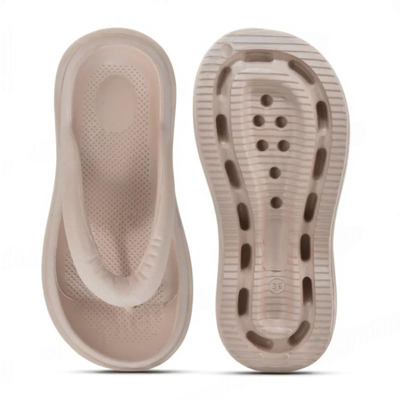 Image of Stylish Extra Soft EVA Cushion Comfort Sliders Slipper For Women | Comfortable & Light Weight | Waterproof & Everyday Use Slip-On For Women's and Girl's