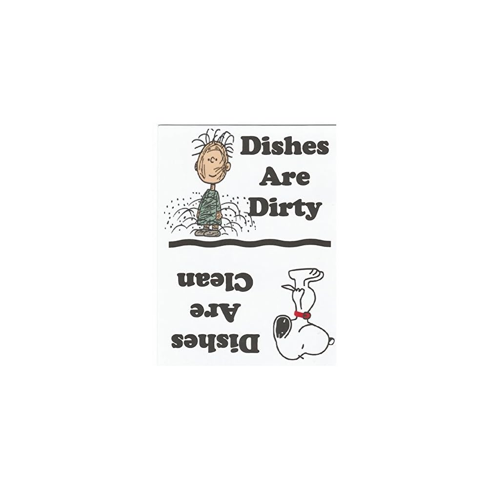 Buy Dishwasher Dirty Snoopy Pig Pen Clean Dirty Online at
