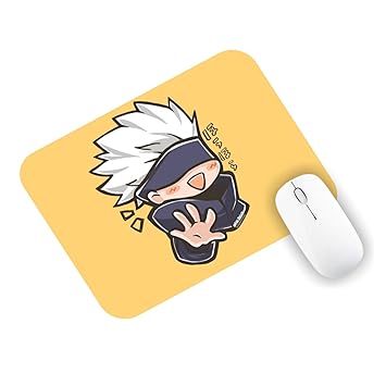 KUAVI Design (Gojo satoru) Mouse Pad for Office Laptop/Computer with Super Soft Non-Slip Rubber Base and Lycra Cloth Surface for Silky Touch