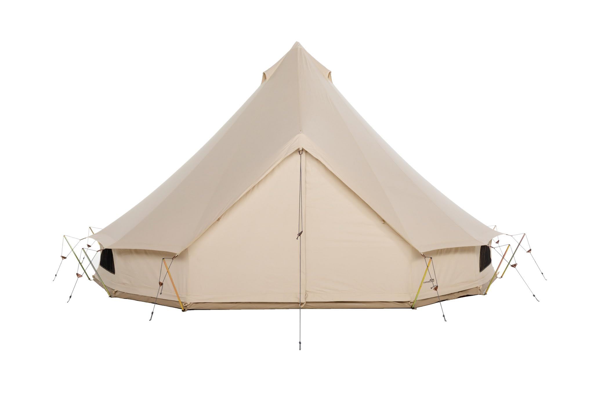 Sibley 500 Apex: lussuosa tenda glamping per 8 persone, impermeabile, XXL e avventure all'aria aperta, tenda in cotone per 6-8 persone, tenda a campana, tenda di lusso durevole in cotone