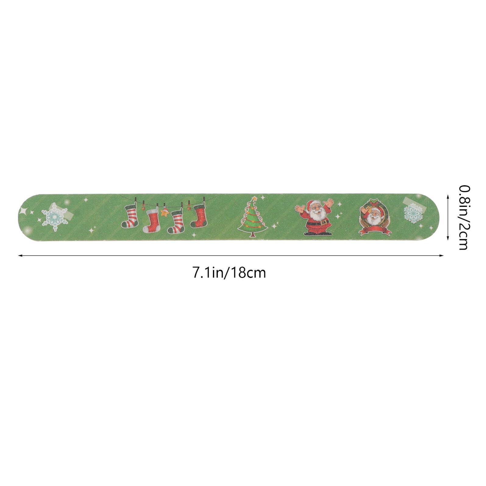 12 Lime per Unghie Natalizie a Grana Grossa Lucidanti e Leggere Kit Manicure Fai da Te Portatile per Manicure e Pedicure Motivo Festivo Regalo Donna e Ragazza