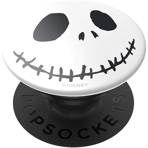PopSockets: PopGrip with Swappable Top for Phones & Tablets - Nightmare - Jack Skellington