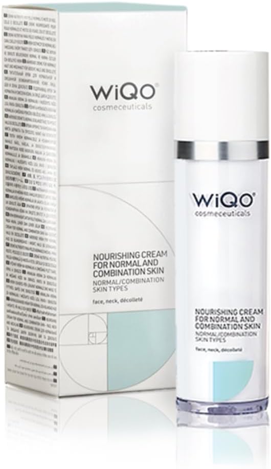 WiQo WiQo med PROFESSIONAL WiQo Normal (NEW FORMULA) Skin Face Cream After Peel Treatment Size 50ml + Retinol Eye Mask (2 ITEM SET)