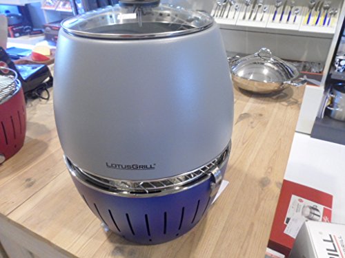 LOTUSGRILL BARBECUE SET LGG34 BLUE WITH BELL (1 gel+charcoal package)