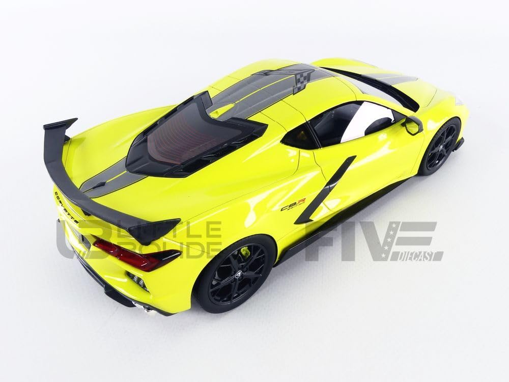 TOP SPEED- Collezione Auto in Miniatura, Colore Accelerate Yellow, TS0389