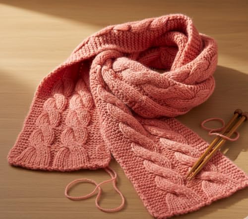 Image of ProKart Premium Woolen 4 ply Hand Knitting Wool Yarn | Fine Weight Knitted and Crocheted Soft Yarn for Sweater, Scarf, Hat, Baby Clothes, Baby Sports, Purse, Gift Bags & DIY Craft Accessories Projects (1 Ball /100 Gram Each) (Carrot Pink, 100gms x 2 Pack)