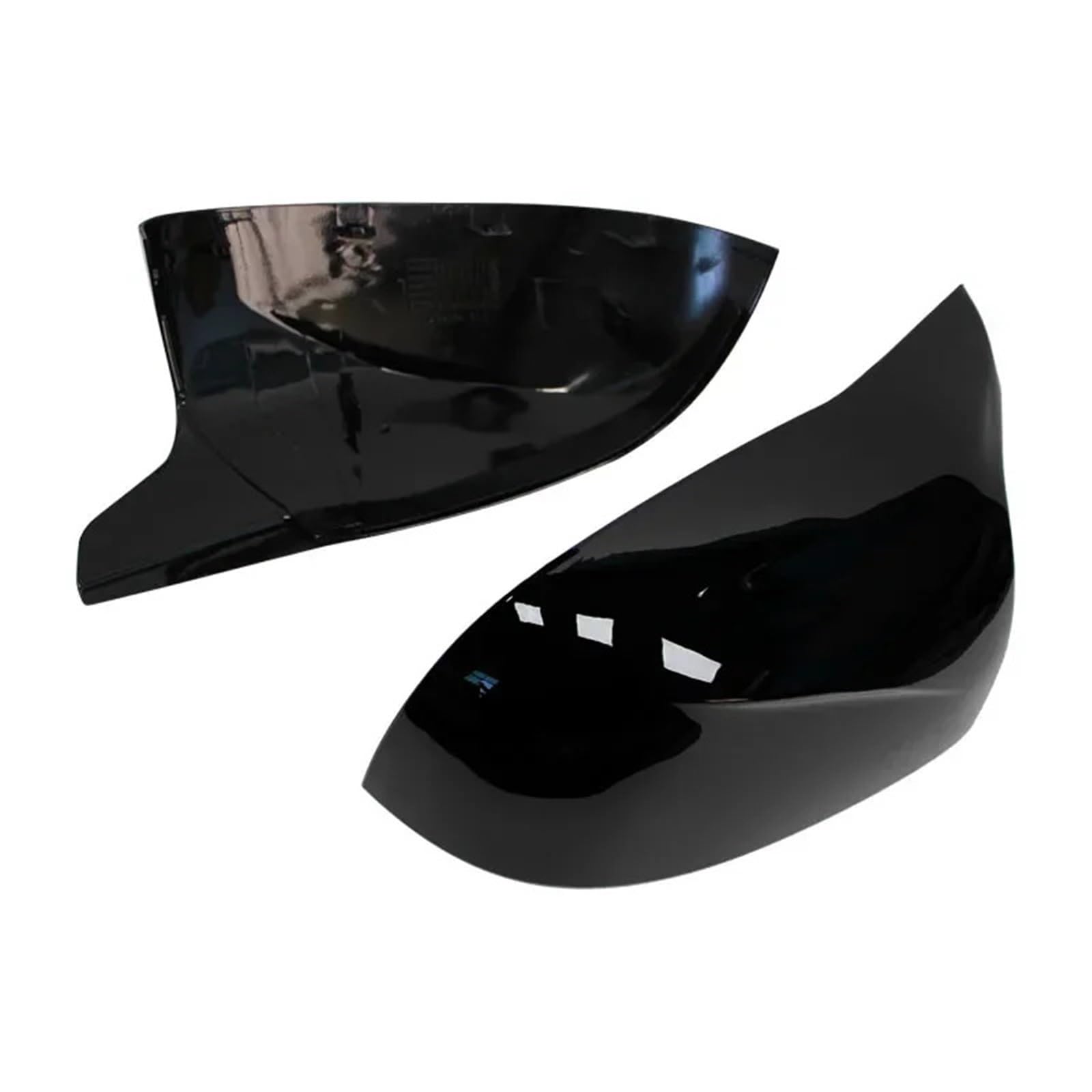 Auto Spiegelkappen Für F25 X3 F26 X4 F15 X5 F16 X6 | Glänzend schwarze Kappen im Carbon-Look für Auto-Außenspiegel(Forged grain)