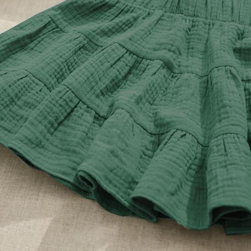 Kids Nylon Jacket Skirt Elastic Solid Color Skirt Comfy Spring Summer Clothing 2t Fall Coat Boy4