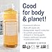 Dr. Bronner's Magic Soap-Pure-Castile Liquid Soap (Citrus, 32oz, 2-Pack)-Regenerative Organic Certified Oils, 18-in-1 Uses: Body, Hair, Laundry, Pets & Dishes, Concentrated, Vegan, Non-GMO