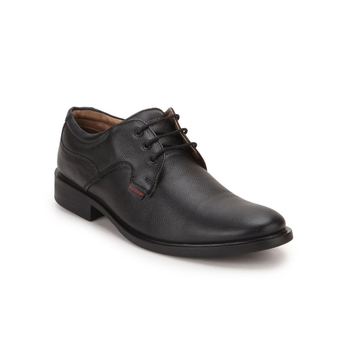 Red Chief Mens Black Derby Shoes - 6 UK (B0922X61NN) Amazon Price History, Amazon Price Tracker