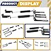 BALOCEO Rear Leaf Spring Suspension Kit Compatible with 2009-2025 Ford F150 4WD Heavy Duty Suspension Leaf Spring Enhancement Kit Powder Coated