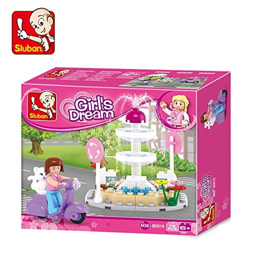 SLUBAN - M38-B0519 - Kit de Construcción - Fuente con Scooter - El Sue