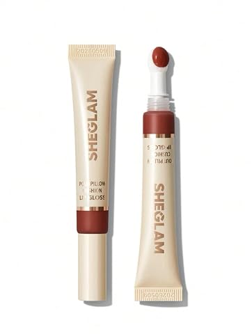 SheGlam Pout Pillow Cushion Lip Gloss - With Sponge Tip Applicator (Cat Nap)