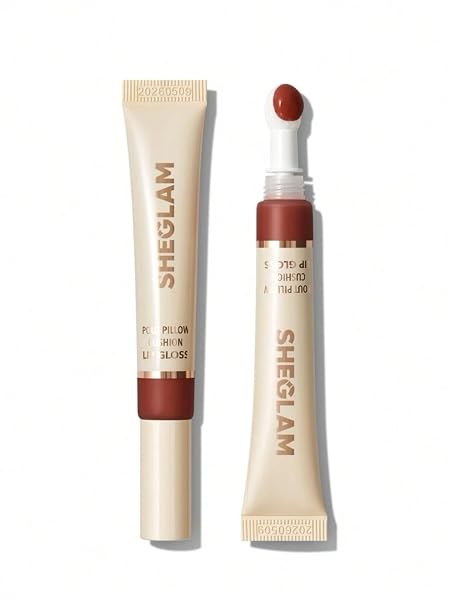SheGlam Pout Pillow Cushion Lip Gloss - With Sponge Tip Applicator (Cat Nap)