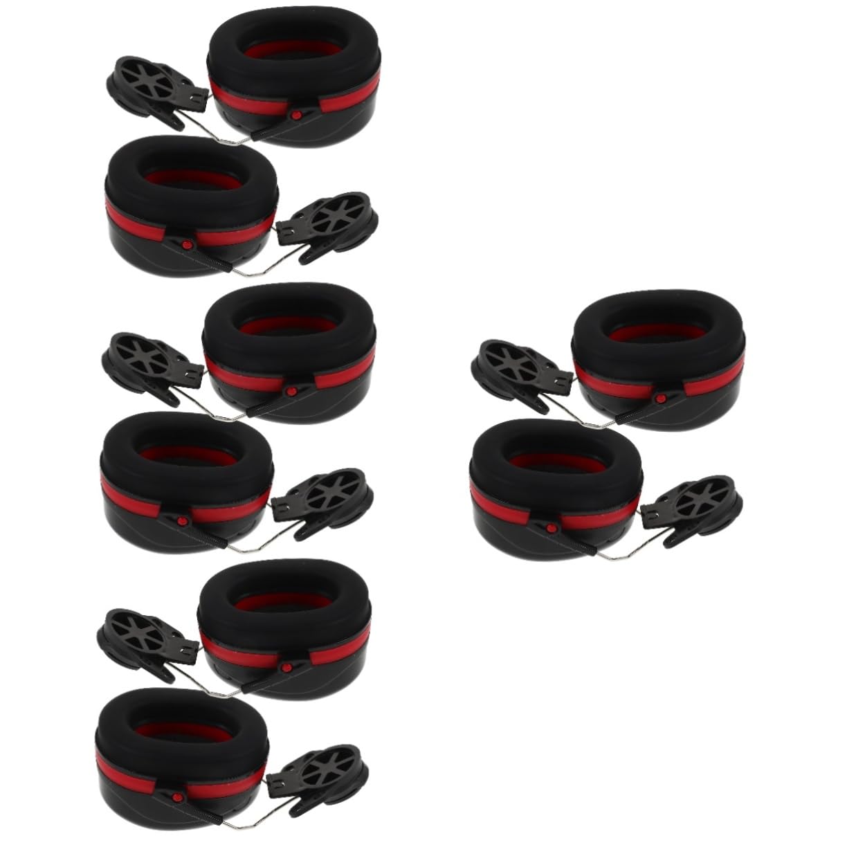 POPETPOP 4paia Cuffie Earmuff Antirumore Per Protezione Design Comfort Ottimale Per Officina Riduzione Confezione