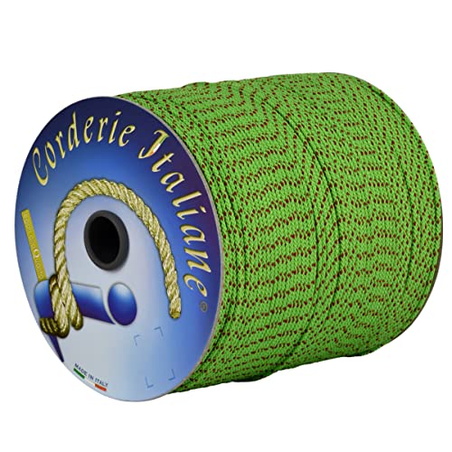 Corderie Italiane 006075196 Cordino edilizia extra verde flu 1 mm - 50 mt