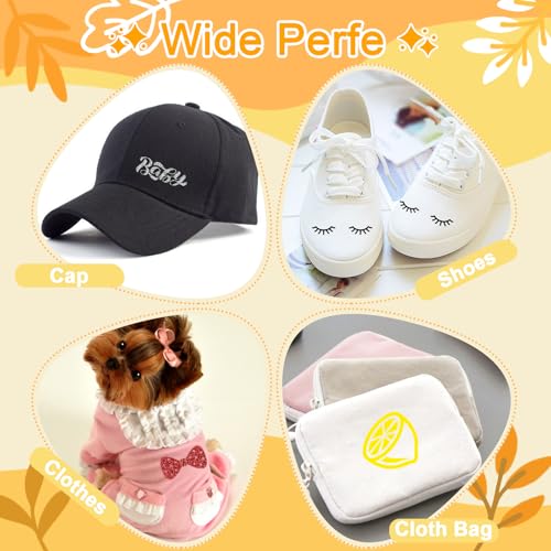 Glitter HTV Heat Transfer Vinyl Bundle Mixeds, 12Pack 12" x 10" Iron on Vinyl for T-Shirt, Transfer HTV Vinyl for Personalised Graphic Designs for Holiday Gifts, Team Apparel and More - Image 6