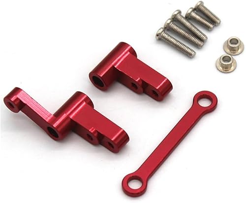 Unidad de transmisión de dirección de metal mejorada, piezas de actualización para piezas de automóvil MJX Hyper Go RC 16430S, también apto para