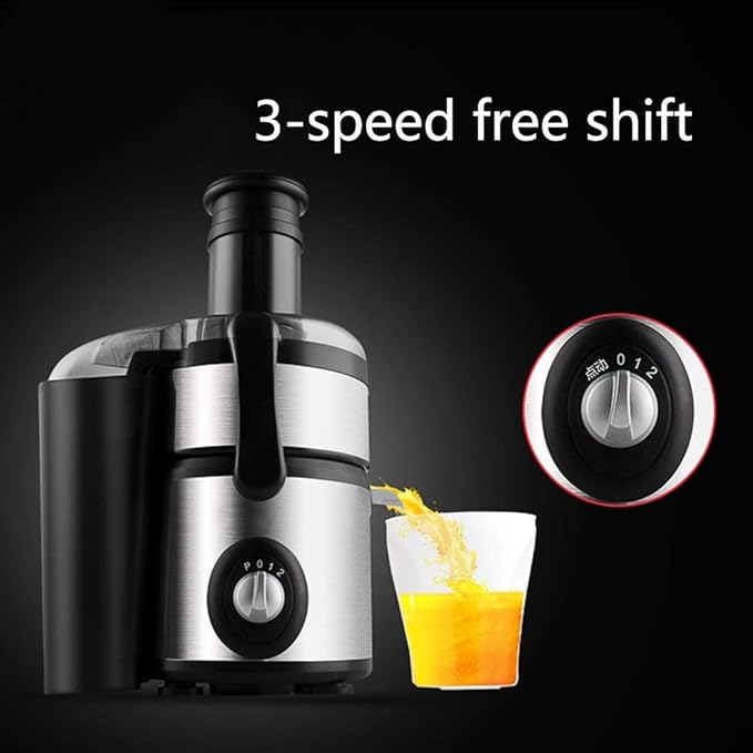 Extractor de Jugos Lento Prensado en Frío Boca Ancha 77mm 800W 220V miniatura 5