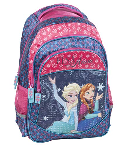 Disney Frozen: Mochila infantil con 2 compartimentos principales