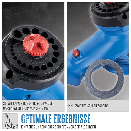 Affûteuse de forets Güde GBS 95 pour mèches de 3 à 12 mm - 4