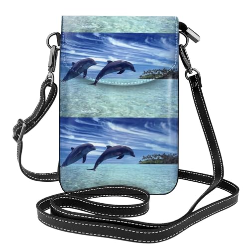 Pochette téléphone portable femmes petit sac bandoulière portefeuille
