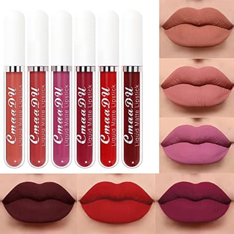 Pintalabios Líquido Traje 6 PCS Cover