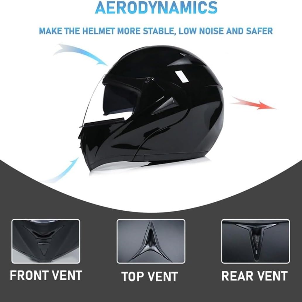 Casco de Moto Modular con Bluetooth Slot Integrado, ECE Homologado Casco Integrales Moto Jet Scooter para Mujer Hombre Adultos,con Doble Visera