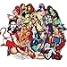 50pcs Pinup Girl Sticker Sexy Devil Girl Decalcomanie Donne Divertenti Adesivo Cosplay Per Skateboard Laptop Guitar Valigia Bike