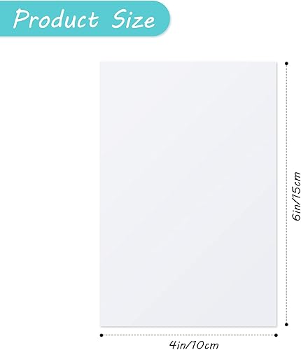 Vista 2 de Hotop 8 letreros de aluminio para sublimación, tablero de fotos en blanco, panel de fotos de sublimación, placa de aluminio para boda, impresión