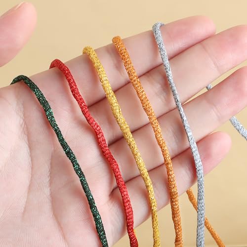 Image of 120g Laser Red Yarn for Crocheting and Knitting; 120m(144yds) for Beginners with Easy-to-See Stitches; Worsted-Weight Medium #4; Yarn for Beginners Crochet Kit Making