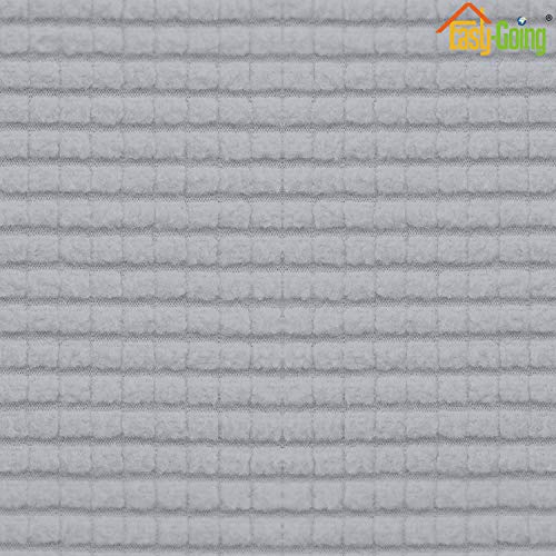 Image of Easy-Going Stretch 1 Piece Chair Couch Cushion Cover for Sofa | Sofa Cushion Furniture Protector Sofa Seat sofa slipcover Washable sofa cover soft with Elastic Bottom Silver Gray