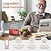 PRUNUS Mini Portable Radio AM FM Pocket Radio with MP3, LED Flashlight, Digital Radios Speaker Support Micro SD/TF Card/USB, Auto Scan Save, 1200mAh Rechargeable Battery Operated[Latest Version]