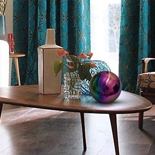 Aneil Stainless Steel Gazing Ball Seamless Mirror Balls Sphere Hollow for Outdoor Garden (200mm)
