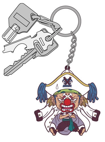 ワンピース バギー キーホルダー タワー トンガリ缶バッジ 海賊無双