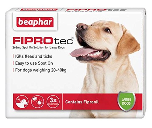 Fiprotec Spot On Solution for Large Dogs (3 Treatments)