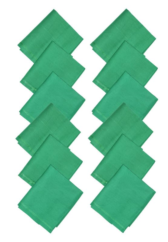 ketkar Cotton Handkerchiefs for men Cotton Hankie Hankerchieves 12 Pack-picture-40