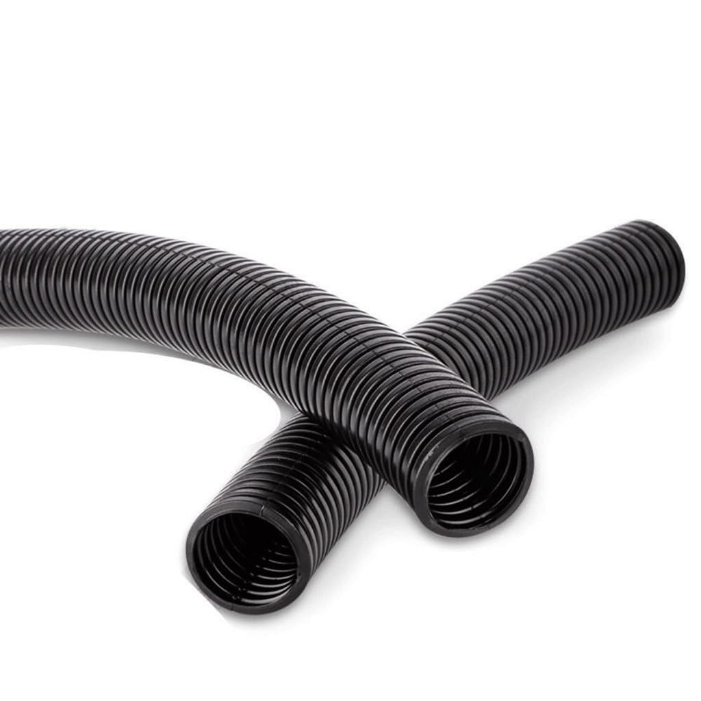 Tubo corrugado de 1 m for arnés de cableado automotriz: envoltura aislante espiral duradera for protección eléctrica.(12mm)