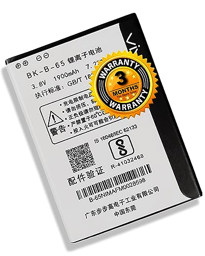 Image of Original Battery for Y15s, Y21L, Y22, Y25, Y13 Battery Model BK-B-65 (1900mAh) with (90 Days Warranty) (BF-07)