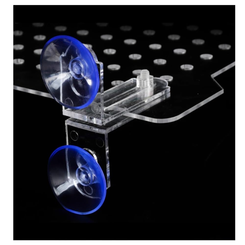 IBOWZ Akwarium Fish Tank Przegroda Płyta Izolacyjna Przegroda Akwarium Płyta Izolacyjna Fish Tank Panel Separator Przezroczysty Akryl Do Hodowli Mieszanej