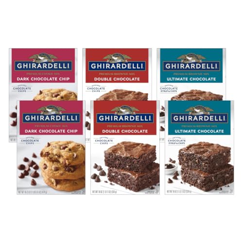 Ghirardelli Brownie & Cookie Mix Variety Pack