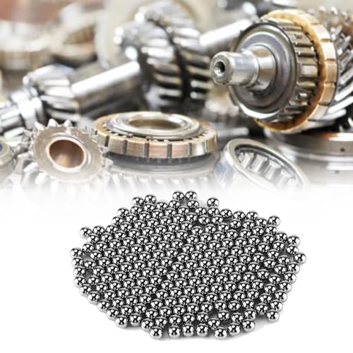 200pcs 6.35mm 1/4 inch Steel Balls, G10 Steel Balls, Precision Industrial Bearing Steel Balls