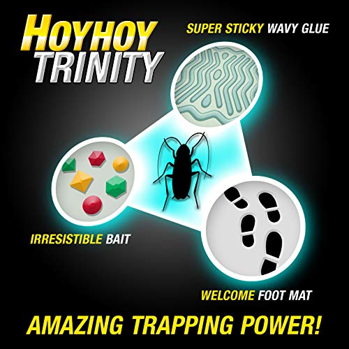Hoy Hoy FD-EP-230201-1562 Trap A Roach - Bait Glue Traps, Great For Home With Kids & Pets Indoor, Sticky Pest Control Trap, Roach Killer thumb #3