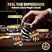 HEITOK Casino Poker Set with Numbered Chips 500-Piece for Card Board Game, 11.5 Gram with Playing Cards Waterproof for Texas Hold'em, Blackjack Gambling, Card Club or Late Night Poker Games
