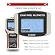 SolaMr 800W Upgrade Solarpanel Tester MPPT Photovoltaik-Multimeter mit ultra Klarem LCD, Intelligente MPPT Leerlaufspannung Fehlersuche und Datenprüfung für Solar-PV-Prüfung -EY 800W