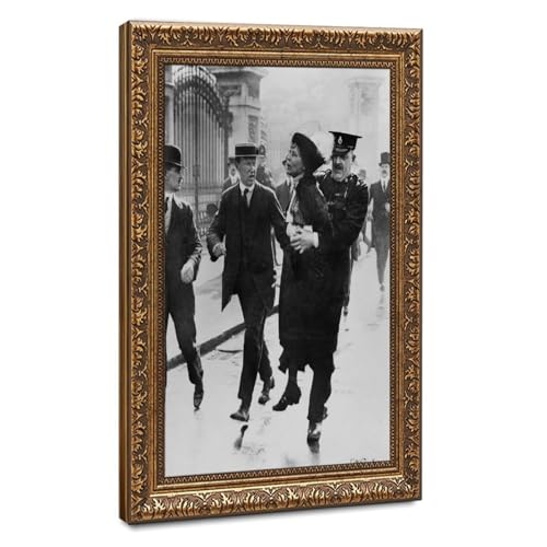 Toile Emmeline Pankhurst hommage historique pour une décoration murale forte