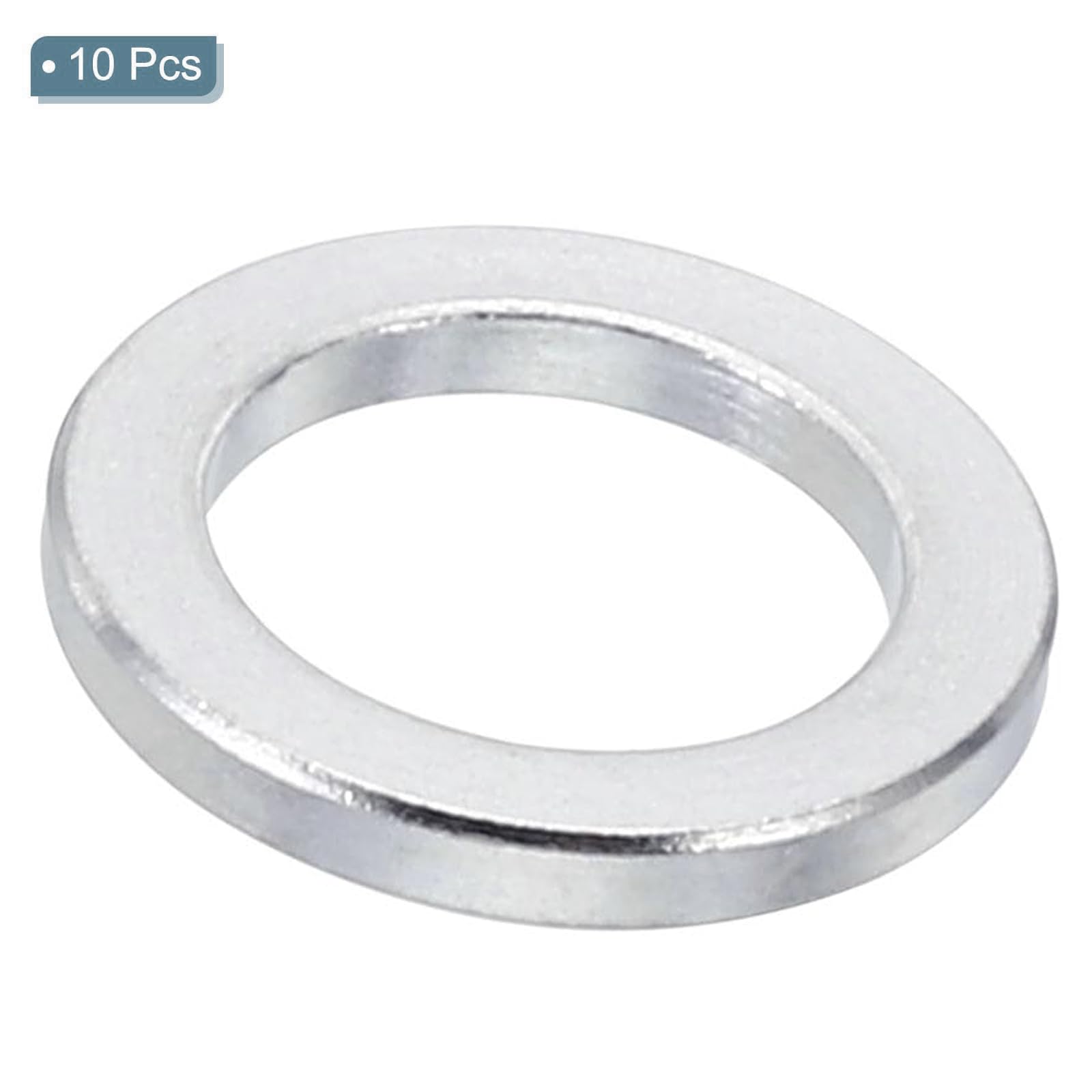 TOP-VIGOR 10Pcs M8 Aluminum Spacer, 8.2mm ID x 12mm OD x 1.5mm Length Metal Spacer - Image 3