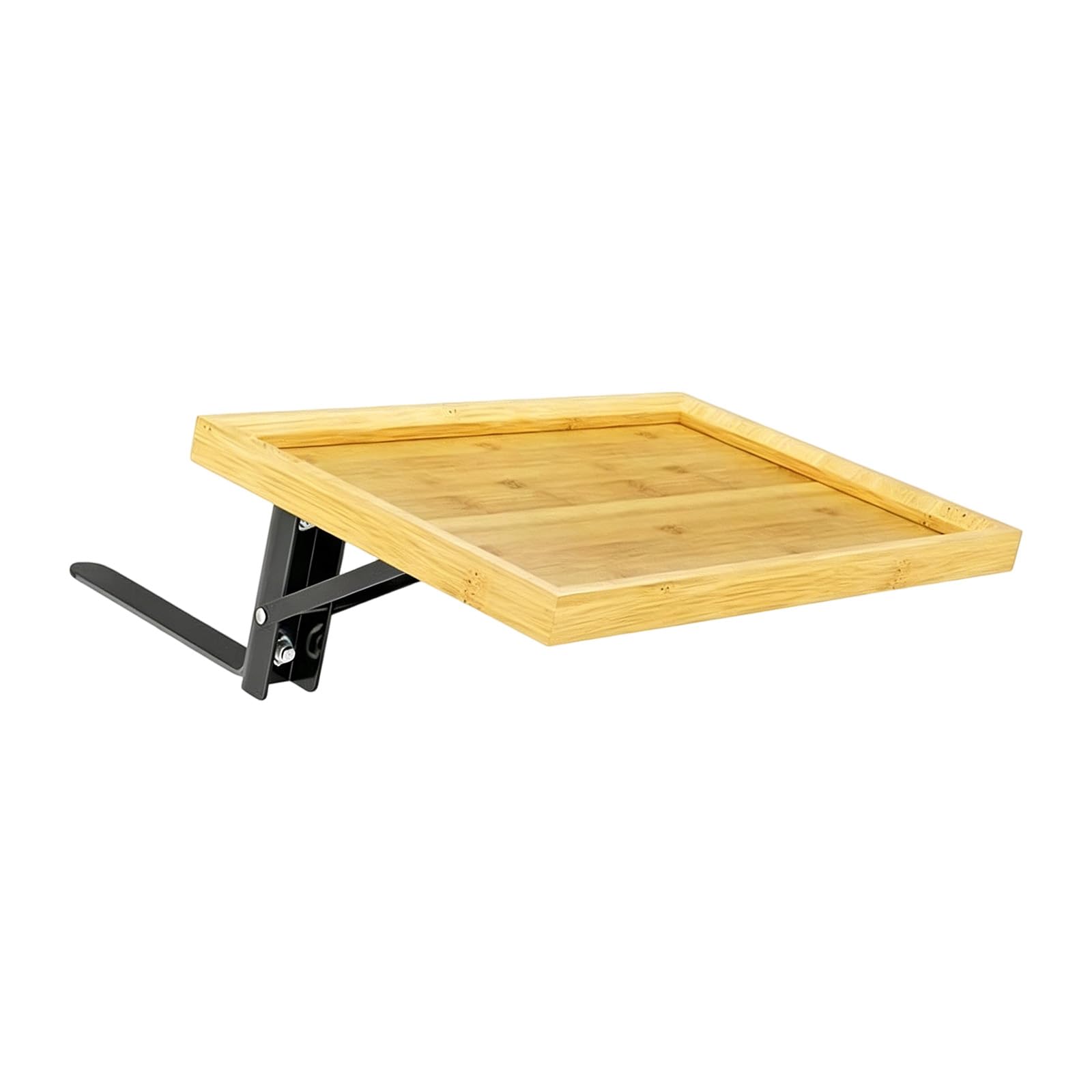PANGBOER Struttura del letto per materasso, mensola sul comodino, parte superiore pieghevole in, bordo rialzato, design sollevabile per affittuari, spazi del dormitorio, mensola del comodino del